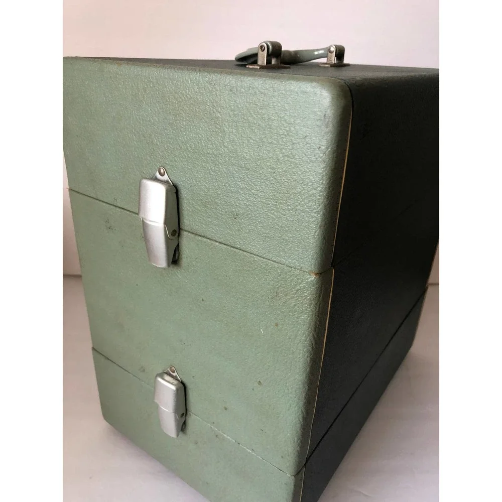 Mid Century Modern Make Up Case Hair Case Camera Case - Picture 2 of 6